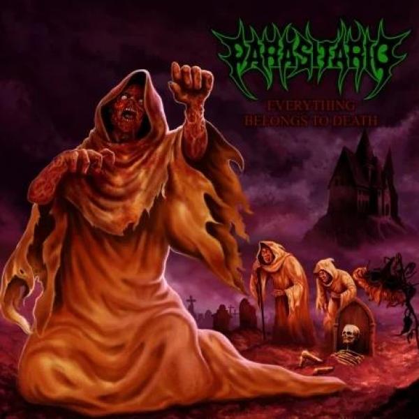 Parasitario - Everything Belongs to Death LP (white vinyl)